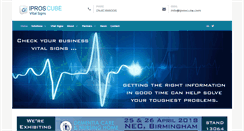 Desktop Screenshot of iproscube.com